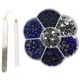 thumbnail image 1 of Pegamento para vidrio, base plana, fijación en caliente, diamantes de imitación para decoración de uñas, joyería, ropa, fundas de teléfono, bricolaje, 4, 1 of 9