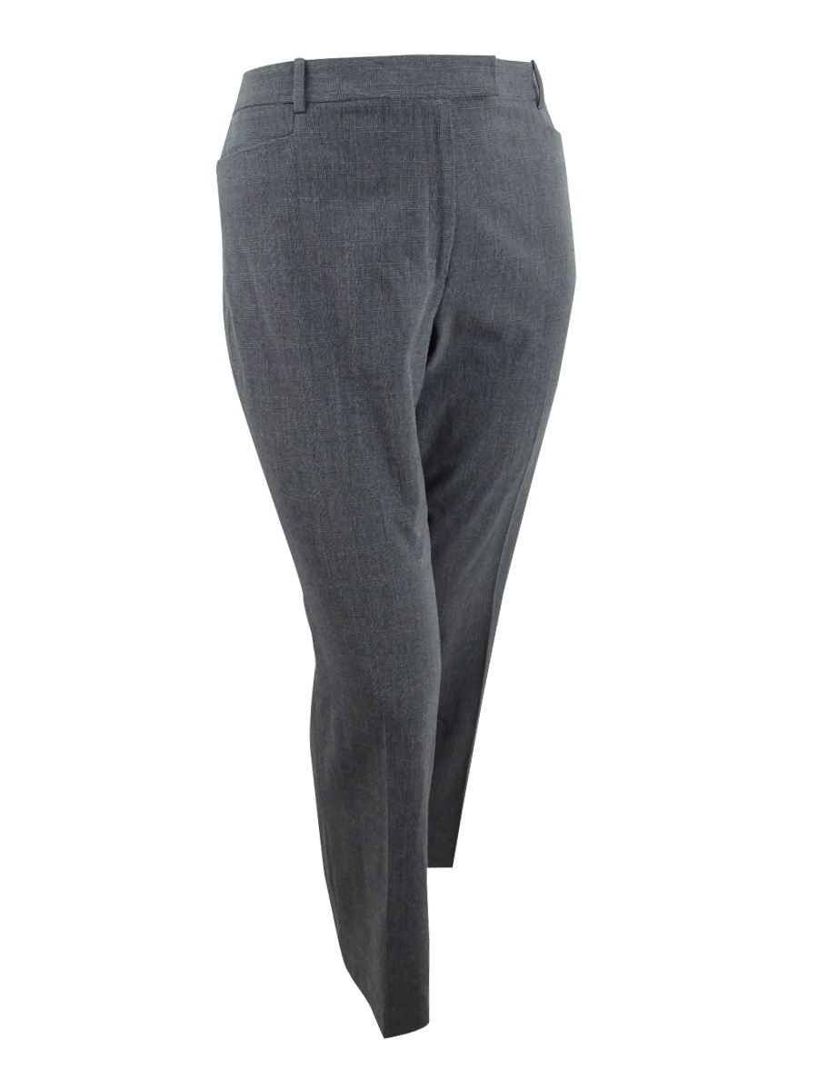 Plaid Princeton Bootcut Pants 