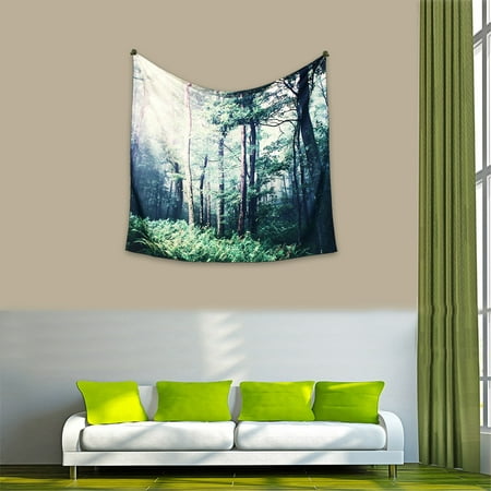 Au Forest Lake Landscape Tapestry Wall Hanging Comfy Psychedelic Bedroom Decor Canada - Forest Wall Tapestry Australia