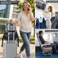 thumbnail image 6 of JIALIOU 14" Laptop Backpack Waterproof Airline Approved Stylish Casual Daypack for Travel Business College Work, Beautiful Nebulae, 6 of 8