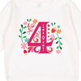 thumbnail image 3 of Inktastic 4th Birthday Party Photo Number 4 Toddler Sweatshirt, 3 of 4