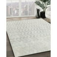 thumbnail image 2 of Ahgly Company Indoor Round Mid-Century Modern Pale Silver Gray Solid Area Rugs, 3' Round, 2 of 6