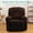 Coffee, variant on Recliner Cover, Reclining 1-Seater Sofa Couch Slipcover, 4-piece Velvet Plush Fabric Motion Recliner Chair Cover, Furniture Protector, Coffee