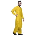 thumbnail image 4 of Atasi Mens Pathani Kurta Pajama Set Long Kurta Pyjama Pants For Men, 4 of 5