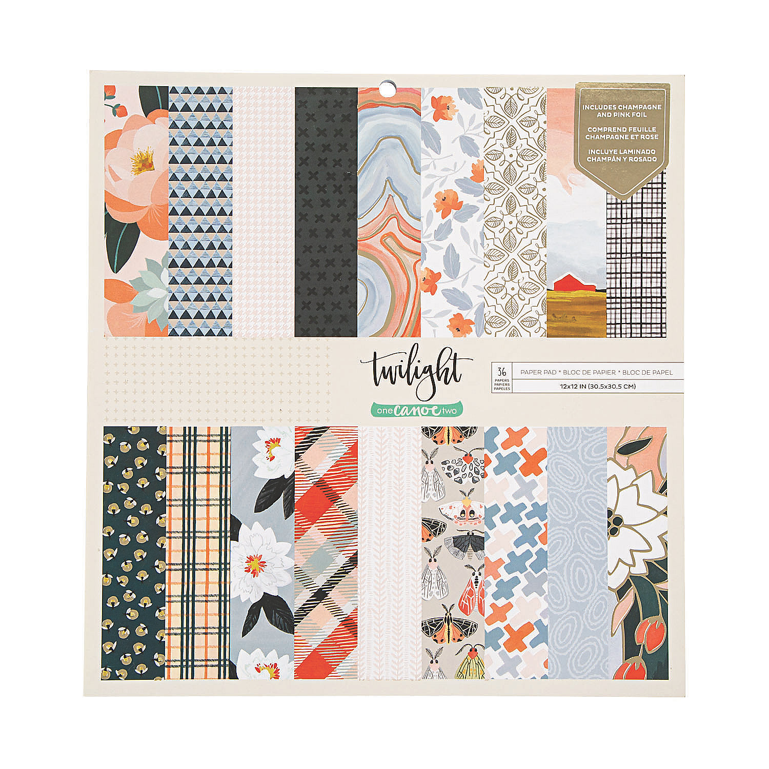 Fun Express Ac One Canoe Two Twilight 12x12 Pad Craft Supplies