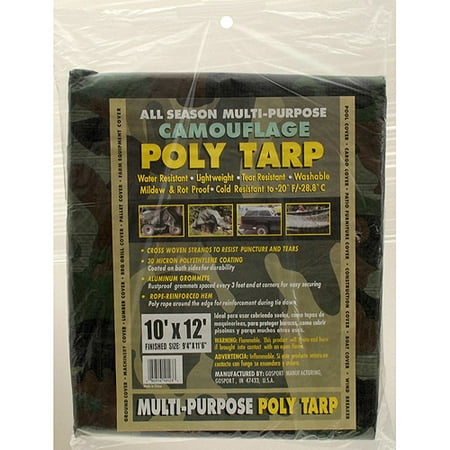 Gosport Manufacturing Camouflaged Tarp