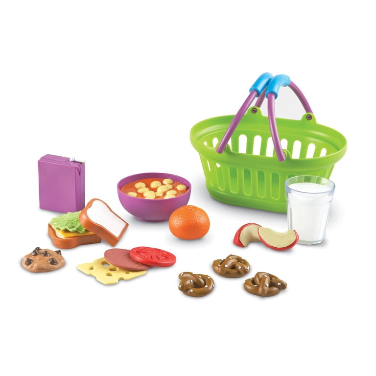 Learning Resources New Sprouts Lunch Basket Play Food Ages 18