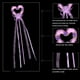 thumbnail image 5 of Minnieouse Diadema con ala de plumas para niños, boda, vacaciones, festival, de cumpleaños, varita, palo, vestido bonito, suministros de accesorios Disfraces de disfraces Negro Minnieouse AP015472-02, 5 of 6