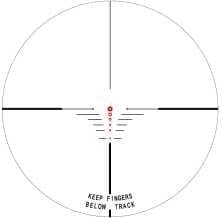 Osprey Global 4x32CB: Precision Crossbow Scope with Red/Green Illuminated Reticle in Sleek Black