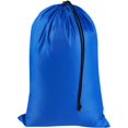 thumbnail image 4 of Drawstring Bag with Toggle - Nylon Cinch and Ditty Pouch (Blue, 10 x 15 Inch), 4 of 7
