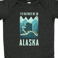 thumbnail image 4 of Inktastic Alaskan Rather Be in Alaska Boys or Girls Baby Bodysuit, 4 of 5