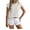 White, variant on GigrtiJin Women's Summer Tops Short Sleeves Crew Neck Solid Color T-Shirt Basic Loose Comfy Going out Blouses
