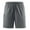 Gray, variant on Men's Running Shorts 6" Quick Dry Gym Athletic Workout Shorts for Men with Pockets