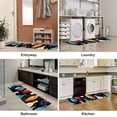 thumbnail image 6 of Bowling Kitchen Mats: Rectangular 15.7"x59" Rubber Mat Kitchen Runner, Washable Absorbent, 6 of 6