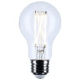 thumbnail image 3 of Satco S12468 LED A19 Light Bulbs 5W 120V 3500K E26 Medium Base Dimmable (6 Pack), 3 of 10