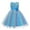 Blue, variant on HAWEE Flower Girls Sequin Dress Rainbow Tutu Birthday Party Princess Dress Pageant Gown for Age 3-10 Years Old