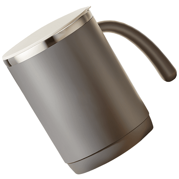 Stainless Steel Mug with Lid, 17 fl oz / 500 ml Insulated Coffee Mug, 304 Steel Inner, Double-Layer Anti-Scald, Portable Water Cup, Excellent Insulated Mug for Home, Office, Travel