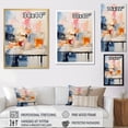 thumbnail image 4 of Designart "Abstracted Picnic Of Food" Meals & Picnics Floater Framed Canvas Wall Art, 4 of 5