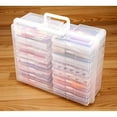 thumbnail image 2 of Recollections Clear Photo Storage Box with 16 Mini Cases Holds Up to 1,600 Photos, 2 of 7