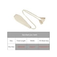 thumbnail image 5 of INSPIRE CHIC Women's Solid Wide Wrap Obi Waist Band Belts Suede Belt for Dresses Beige, 5 of 6