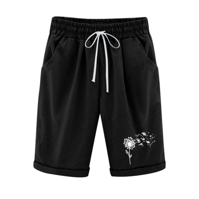 Birdeem Mode Femmes Short Imprimé Serré Taille Haute Poche Élasticité Sports Demi-Short Caractéristiques