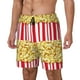 thumbnail image 1 of Balery Popcorn Bañador para hombre, shorts de playa de secado rápido con entrepierna y forro de compresión-Large, 1 of 6