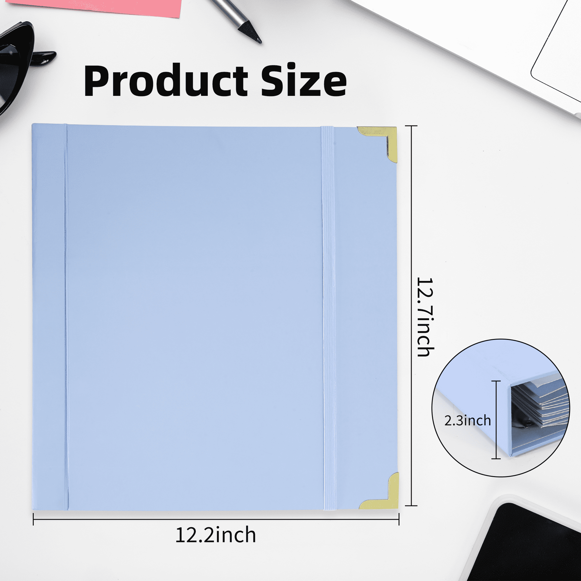 Important Document Organizer with Labels for Home, School, Office Use