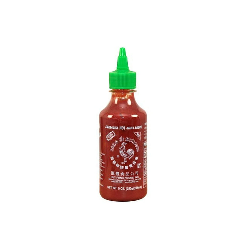 Huy Fong Sriracha Hot Chili Sauce 9oz Bottle