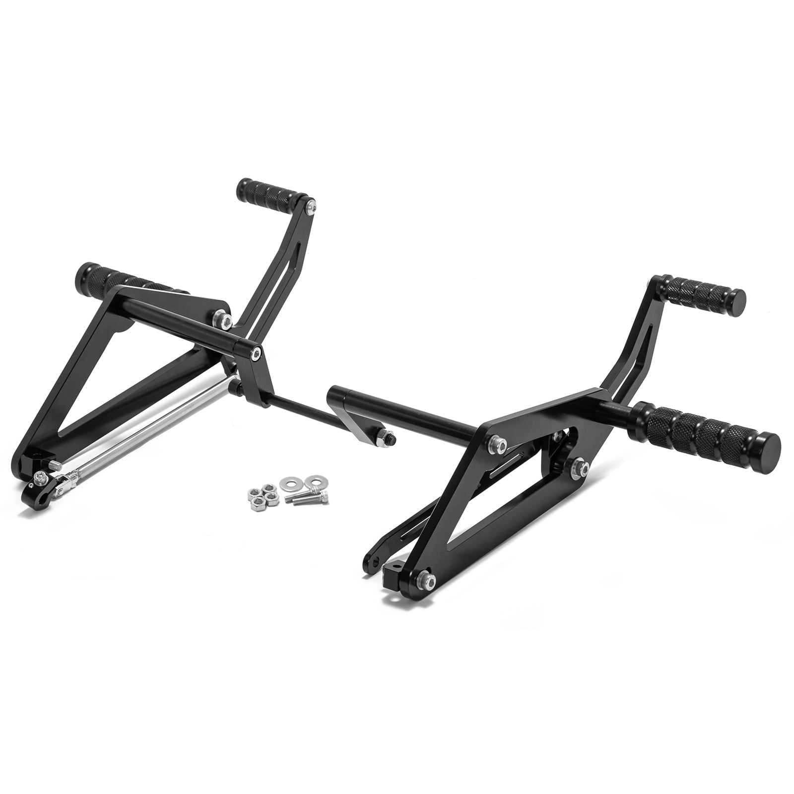 CNC Billet 10" Foot pegs Forward Control For Suzuki VS800 VS750 Intruder 800 750