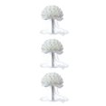 thumbnail image 4 of Bearachild Wedding Bouquet Romantic Bridesmaid Bride Fake Layout Adornment Decoration Scene Flower Floral Bouquets Dress White for Decor No.1 3Conjunto, 4 of 6