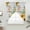 Gray, variant on Sunflower Swag Curtains for Kitchen/Bedroom/Living Room, Summer Botanical Farmhouse Yellow Floral Rustic Scalloped Curtains 63 Inch Long, Window Swag Topper Curtains Valances 2 Panels Set 36"x63"