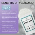 Premium Kojic Acid Powder for SkinLightening and DIY 99 Purity