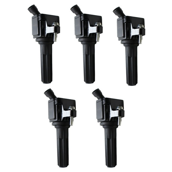 Set of 5 Ignition Coils Compatible with 2007-2012 Chevrolet Colorado 3.7L L5 Replacement for UF497 C1558