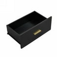 thumbnail image 6 of 68.5" Natural Wood 9-Drawer Dresser - Wide Storage Chest with Golden Handles, 6 of 7