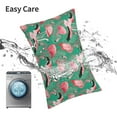 thumbnail image 6 of Yiaed Tropical Flamingo Print Brushed Microfiber Envelope Pillowcases, Standard,Envelope Closure Pillow Cases(No pillow core)-14"x20", 6 of 6