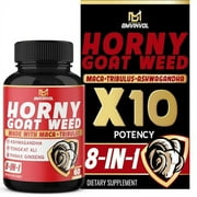 BMVINVOL Horny Goat Weed Capsules with Maca, Tribulus, Ginseng - Performance and Energy Support - 60 Capsules