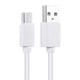 thumbnail image 3 of Paquete de 10 cables USB tipo C Smays, cables de carga tipo C de 1m, color blanco, 3 of 7