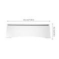 thumbnail image 4 of Troglfold keyboard display stand Acrylic Keyboard Riser for Desk Display Stand Supply,17.01"X5.59"X1.57", 4 of 11