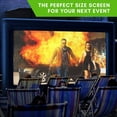 thumbnail image 5 of Holiday Styling 19" Giant Movie Theater Inflatable Outdoor Projector Screen, 5 of 7