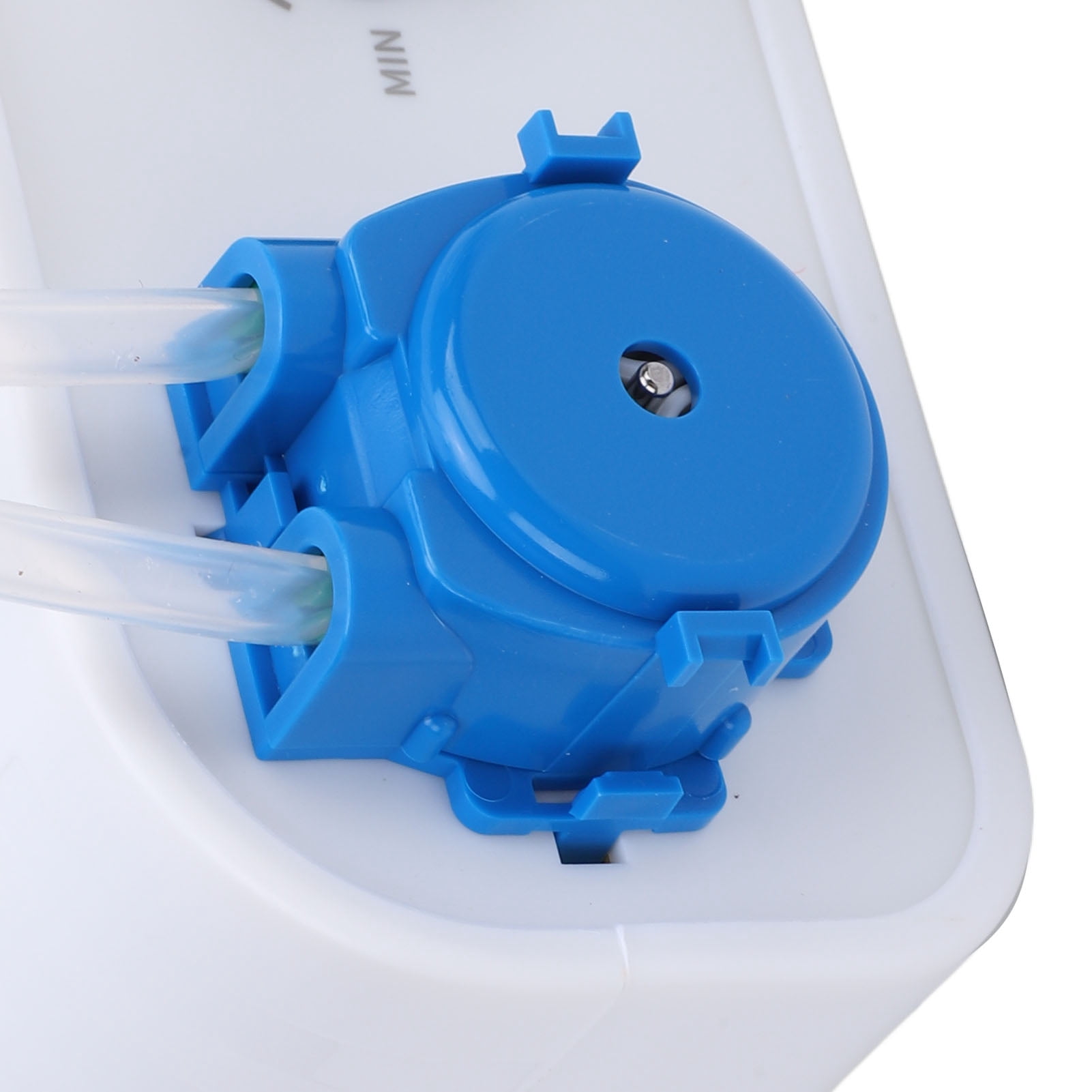 YAHHU Small Peristaltic Pump Adjustable Speed 12V Liquid Dosing Pump for Lab Scientific Research and Aquarium Use, Mini Peristaltic Liquid Pump with Variable Flow Rate (6.69 in / 17.00 cm)