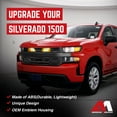 thumbnail image 3 of AMERICAN MODIFIED Grille w/Lights for 19-21 Chevy Silverado 1500, Matte Black, 3 of 12