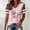 Pink1, variant on Womens American Flag T-Shirt Patriotic Graphic Tee 4th of July Independence Day Shirt 1776-2026 Anniversary T-shirt Casual Short Sleeve Tops(Navy1,XL)