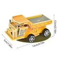 3D Stereo DIY Pull Back Inertial Engineering Car Assembly Alphabet ...