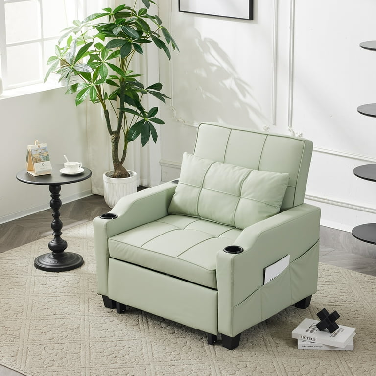 Ktaxon 3-in-1 Single Sofa Bed Convertible Sleeper Chair Tech