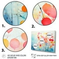 thumbnail image 3 of Designart "Spring Tree Colorful Blossoms in Pink and Blue" Landscapes Framed Wall Art Decor - Country Pink Tree Hallway Framed Wall Art Decor, 3 of 6