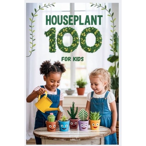 Houseplant 100 for Kids: The Fun Beginner's Guide to Growing Easy Indoor Plants, (Paperback)