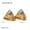 JDE2311081-PS, variant on Uworld Best-Selling Waterproof 316L Stainless Steel Metal Geometric Personalized Daily Stud Earrings Gold Color Tarnish Jewelry