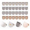 thumbnail image 5 of FRCOLOR 32Pcs Shoelace Cord End Clips Shoe Lace End Clips DIY Repairing Design Clips, 5 of 5