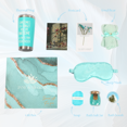 thumbnail image 2 of Calm & Bloom Deluxe – Coffret-Cadeau Spa Sarcelle avec Ourson-Serviette, 2 of 4