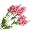 thumbnail image 2 of Flores Artificiales De Plástico 5 ramos de jacintos artificiales de seda,arreglos florales rojos con tallos flexibles para decoración de bodas y hogares (1 pieza) Rkxzt, 2 of 9